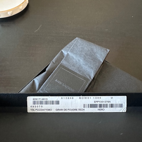 Saint Laurent CASSANDRE FRAGMENTS FLAP CARD CASE - Picture 6 of 6